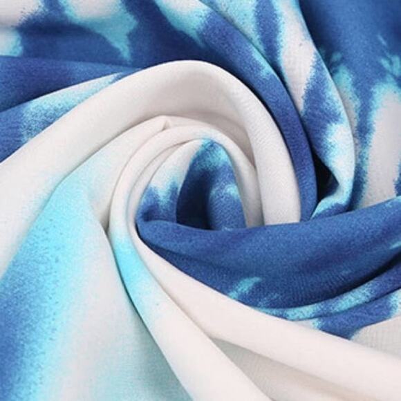 2/$30  NEW Tie Dye Caftan Beach Swim Coverup Maxi Dress - Picture 8 of 15